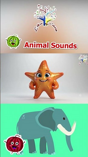 Ocean Animal Sounds Song 🐙⭐🐢 | Learn Octopus, Starfish & Sea Turtle Sounds for Kids