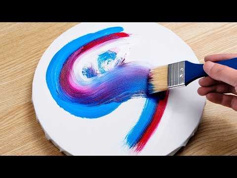 Easy Step by Step Goldfish in Pond painting Tutorial for Beginners 🎨🐟