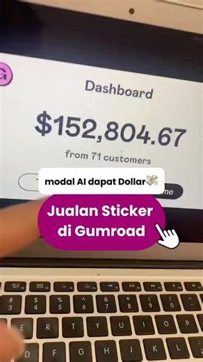 NYOBA JUALAN MALAH UNTUNG GEDE😍 #ai #coding #website #digitalproduct #viral #money