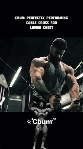 Cbum :- Best way to perform cable fly #cbum #motivation #bodybuilding