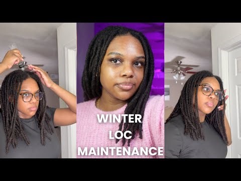If your locs feel DRY & CRUSTY, try this! My *detailed* winter loc maintenance routine