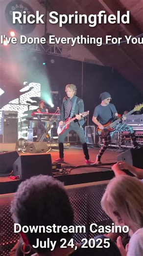 Rick Springfield - I've Done Everything For You - Downstream Casino Quapaw Oklahoma - I had never seen Rick before tonight. What a treat and amazing performance. Dude is an entertainer. Heck, Dude is 75 years old!. #fypage #fupage #fupシ #fup #fyp #fypシ゚viral #fyppppppppppppppppppppppp #record #recordcollection #vinyltok #vinyl #vinylrecords #collection #rockstarrelics #rock #star #relics #rickspringfield #rickspringfieldfan #rickspringfieldconcert #rickspringfieldrocks #rickspringfieldmusic #smu