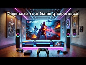 LG WebOS TV: Next-Level Gaming Performance!