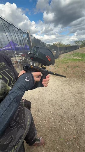Alex Zudell ripping the mechanical @Planet Eclipse cs3 pro@CRBN PAINTBALL #paintball #tampafl #fyp #thundervalley