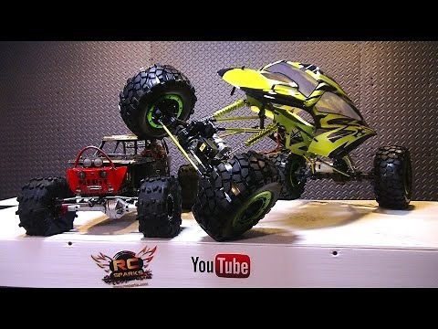 RC ADVENTURES - Exceed RC MaxStone 1/5th Scale Crawler - A Monster RC TRUCK