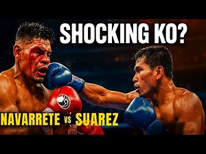 Controversial End! WBO Super Featherweight | Navarrete vs Suarez
