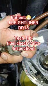 INSPECT!💥 Freightliner Detroit engine hard start/no start, fuel bleeds out not holding prime checks.