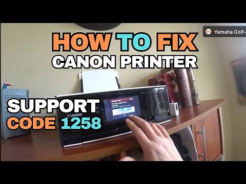 How to Fix⚒️ Canon Printer Support Code 1259 / 1258