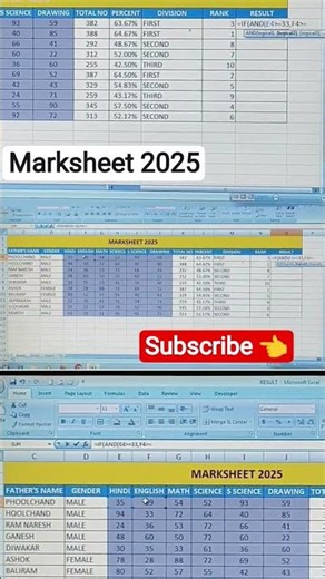 Marksheet 2025 #shorts #viralvideo #youtubeshorts #shortsfeed #trending