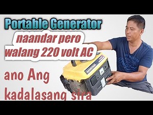 portable Generator/ how to fix / GG 950 watts