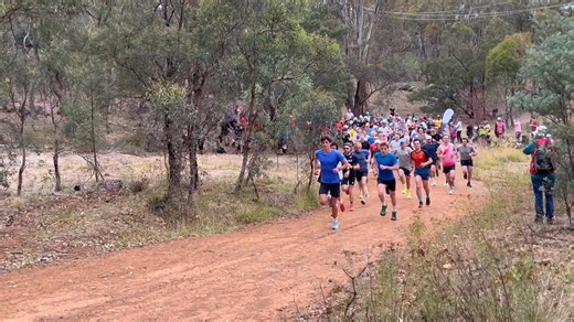 The start of a whole new year of parkrunning! Start video, New Year's Day 2026. Full report on a great parkrun soon! | Mount Ainslie parkrun