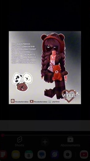 #roblox code pour #roblox #brookhaven #shortsviral #shorts