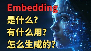 Embedding是什么？有什么用？ 行业大佬30分钟带你轻松理解大模型知识库应用核心技术-Embedding！