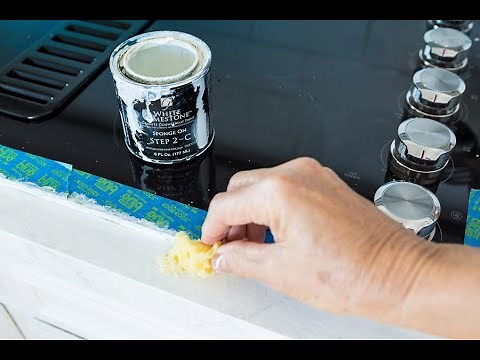 How to Repair a Painted Kitchen Countertop
