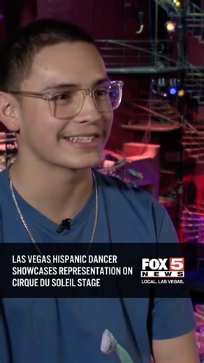 FOX5 Las Vegas | Hispanic dancer shares his story of chasing his dreams to perform on the Las Vegas Strip. FOX5’s @karlasalinastv reports. Full Video ➡️... | Instagram