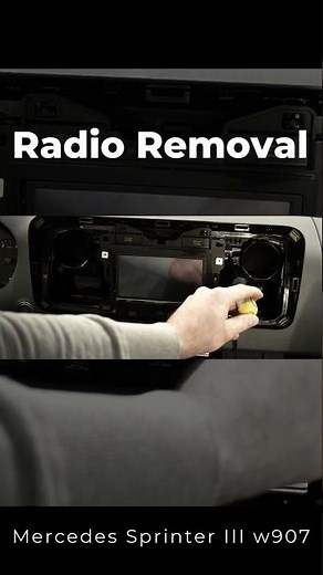 MERCEDES SPRINTER Radio Removal Secrets REVEALED!