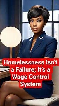 Homelessness Isn’t a Failure; It’s a Wage Control System