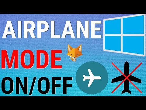 Windows 11: How To Turn Airplane Mode On/Off