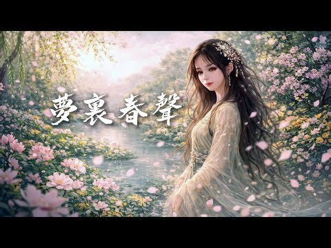 🌿 夢裏春聲 | Voices of Spring in Dreams | 古風融合 | 4K Lyric Video
