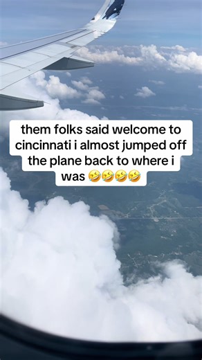 Humorous Experience Landing in Cincinnati