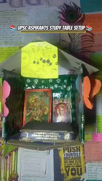 UPSC aspirants study room setup 📚|| UPSC aspirent study table setu||UPSC aspirants study table||upsc