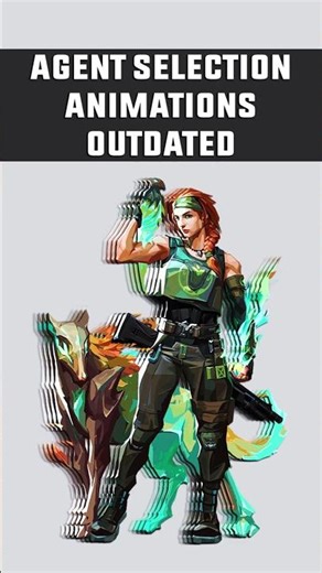 Valorant’s Agent Selection Screen Has Been Outdated For 5 Years... #shorts