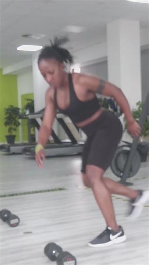 Skater Lunges/Skater Hops with DB-Touch