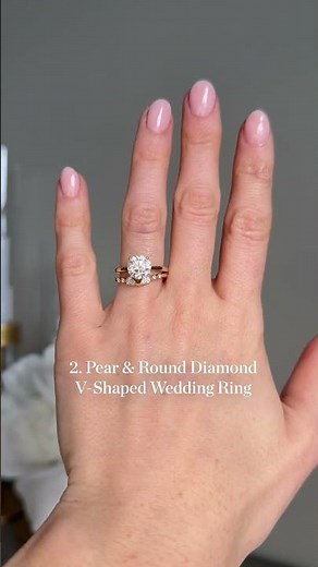 Wedding Ring Ideas for Round Diamond Engagement Rings 😍