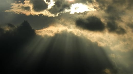 Sunset, Highlights, Clouds. Free Stock Video