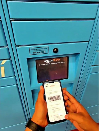 This is how magic is stored in an Amazon locker! 📦✨