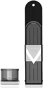 Microplane Mini Mandoline Slicer - Compact Slicer for Strawberries and Mushrooms