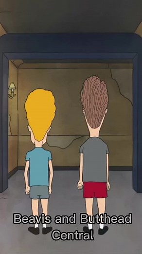 Beavis and Butthead are trapped in a bathroom #fyp #foryou #comedу #90s #beavisandbutthead