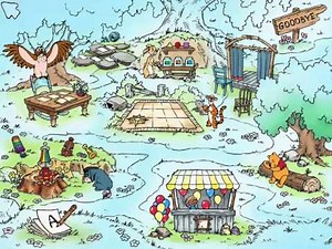 lets play winnie the pooh kindergarten part 2