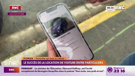 Le succès de la location de voiture entre particuliers