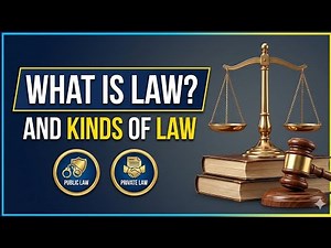 What is Law and Its Kinds? | Basic Legal Concepts for Beginners #lifeinlaw #video