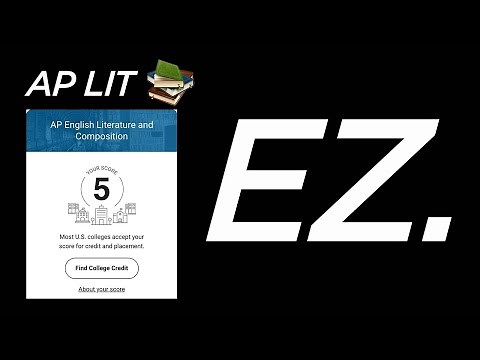 how to get a 5 in AP LIT (1000% GUARANTEED)