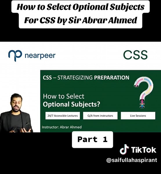Selecting Optional Subjects for CSS: A Complete Guide
