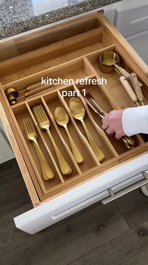 Kitchen Drawer Organization Ideas | Aesthetic Makeover