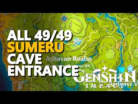 All Sumeru Cave Entrance Genshin Impact