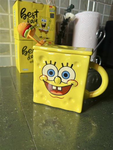 SpongeBob Mugs Now Available - Perfect Gift Options