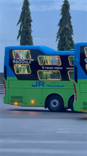 JR Traavels | India’s First | IntrCity SmartBus Volvo B8R 9600SLX MultiAxle | AC Sleeper #shorts