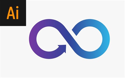 【logo制作】设计无限Logo插图教程