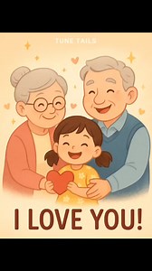 Grandma & Grandpa, I Love You! ❤️ | Cute Kids Jingle A heartwarming original song by Tune Tails dedicated to all the amazing grandparents out there! 🥰 Sing along and share the love. 💛 Send stars ⭐ to support more original kids' songs and videos! #GrandmaAndGrandpa #ILoveYouSong #KidsSong #OriginalSong #TuneTails #FamilyLove #GrandparentsDay #CuteKidsJingle #ViralReels #SendStars | Tune Tails