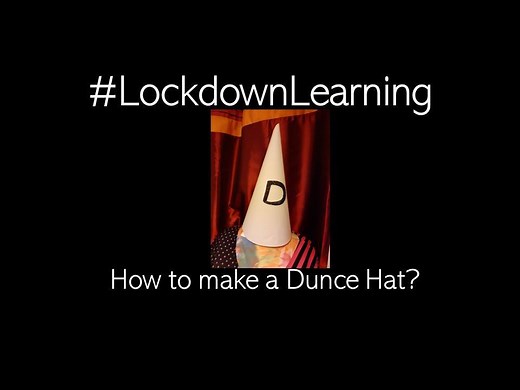 How to make a Dunce Hat? 👩‍🏫 What is a Dunce Hat? Join Sonja as she explains and shows you how to make your own! https://youtu.be/Vu9s-62qLbo #Oxfordshire #Kidsinmuseum #Homeschool2021 #crafts #Victorians | The Oxfordshire Museum