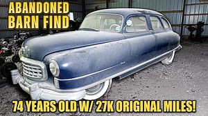 "Kiss It To Crank It": 1949 Barn-Stored Nash Airflyte 600 Needs Lots of Love To Get Going