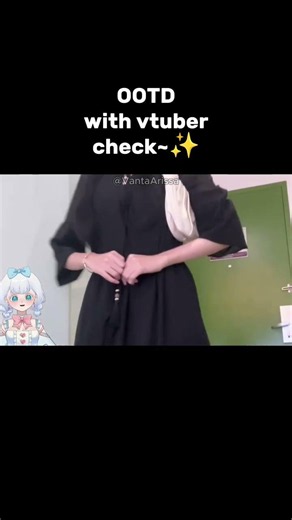 ootd with vtuber...