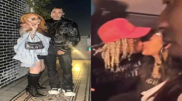 Moved On: Blueface Baby Mama, Jaidyn Alexis Spotted In The Club Kissing Her “New Woman” While He’s Sitting In Jail!