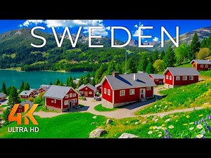 Sweden 4K | Scenic Landscapes, Swedish Countryside & Breathtaking Swedish Nature