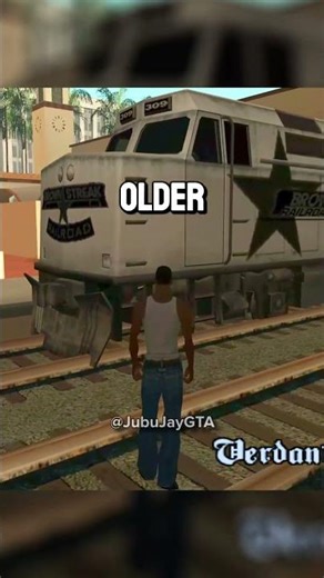 Comparing Trains in GTA Games. #gta4 #gtasanandreas