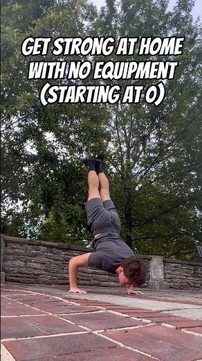Easy push up progressions to get strong fast 😲